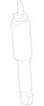 Genuine Ford Suspension Shock Absorber AU2Z-18V124-AU New. Price: $85.78.