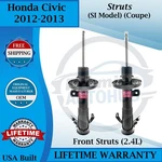 Kyb Genuine Oem Front Struts For 2012-2013 Honda Civic 2.4L Lifetime Warranty New. Price: $212.15.