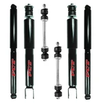 For Silverado Sierra 1500 4WD Front & Rear Shock Absorbers + Sway Bars Links Kit New. Price: $128.95.