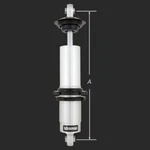 Strange S5204 Coil-over Aluminumshock Single Adjustable With 3.86" Stroke New. Price: $228.76.
