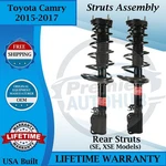 Monroe Genuine Oem Rear Struts For 2015-2017 Toyota Camry Lifetime Warranty New. Price: $296.69.