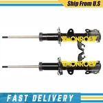 Monroe Front Struts For 2012-2019 Nissan Versa Lifetime Warranty New. Price: $173.79.