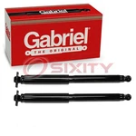Pc Gabriel Rear Shock Absorbers For 1982-1990 Gmc S15 Spring Strut Lq New. Price: $78.64.