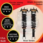 Monroe Oem Rear Struts Assembly 2001-2006 Chrysler Sebring Lifetime Warranty New. Price: $242.00.