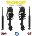 Complete Monroe Front Coil Spring & Rear Shock Kit Fits 20-25 Chrysler Pacifica New. Price: $470.11.