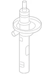 Genuine Volkswagen Strut 1T0-413-031-GP New. Price: $164.04.