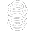 Genuine Bmw Coil Spring 33-53-1-094-742 New. Price: $306.95.