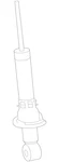 Genuine Acura Strut 52611-TZ6-A12 New. Price: $222.69.