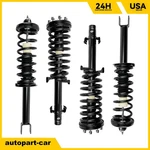 Set Of Complete Strut Assembly Front Rear For 2008-2012 Honda Accord 2.4L 3.5L New. Price: $183.34.