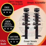 Monroe Oem Front Struts For 2014-2020 Chevy Impala 3.6L Lifetime Warranty New. Price: $272.22.