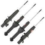New Set Of 4 Kyb Excel-g Shocks Struts For Honda Civic & Crx 1988. Price: $326.41.