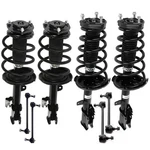 For Toyota Highlander Fwd 2008-2011 Sway Bars Outer Tie Rods Front & Rear Struts New. Price: $426.50.