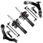 10PCS For Saturn Ion 2003-2007 Front Strut Tie Rods Sway Bar Links Control Arms New. Price: $145.06.