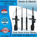 Monroe Oem Front Strut & Rear Shock For 2017-2020 Hyundai Elantra Lifetime Warr. New. Price: $313.41.