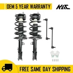 For 2003-2008 Toyota Corolla Front Struts W/ Coil Spring & Sway Bar Links Kit New. Price: $119.69.