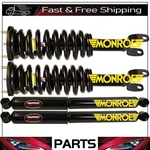 Monroe Front Strut & Rear Shock Fits 2005-2009 Dodge/mitsubishi 4WD 10 Yr War New. Price: $367.86.