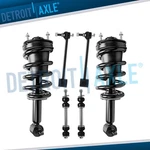 Front Strut W/ Coil Sprig Sway Bars For Suburban 1500 Yukon Tahoe Escalade Esv New. Price: $215.00.