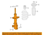Gm Oem 18-23 Traverse Front Suspension Struts Components-strut 84257826 New. Price: $133.85.