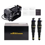 2X Air Suspension Shock + Compressor Pump For Cadillac Escalade Suburban Gmc New. Price: $198.80.