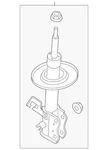 Genuine Nissan Suspension Strut E4303-5HL0A New. Price: $403.50.