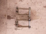 2002-2007 Jeep Liberty 52088770AC Lh Rh Clevis Strut Shock Forks Set Used. Price: $185.00.