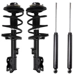 Fits 2003-2008 Infiniti FX35 (4) Front Complete Struts And Rear Shocks Absorber New. Price: $195.66.