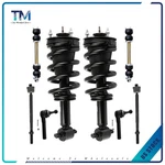 Front Strut For Chevrolet Silverado Gmc Sierra 1500 2014-18 4WD Sway Bar Tie Rod New. Price: $199.35.