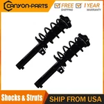 Front Pair Suspension Struts & Coil Spring For 2009-2017 Volkswagen Cc New. Price: $166.50.