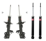 Front Suspension Struts & Rear Shock Absorbers Kyb Excel-g For Nissan Versa New. Price: $273.96.