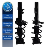 16 17 18 Ford Focus Front Pair Suspension Strut And Coil Spring Assy New. Price: $159.42.