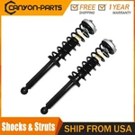 Pair Rear Suspension Struts Coil Spring Set For 2008-2010 Bmw 535I 525I New. Price: $112.57.