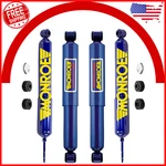 Monroe Front & Rear Shocks Absorbers Kit Set 4PC For Chevy Silverado 2500 Hd Gmc New. Price: $118.99.