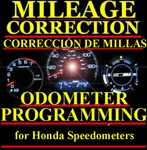 Honda Speedometer Instrument Gauge Cluster Mileage Odometer Programming Remanufactured. Price: $99.00.