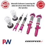 Godspeed Monoss Coilover Lowering Suspension Kit For 2003-2004 Infiniti M45 Rwd New. Price: $690.00.