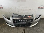 05-09 Audi A4 Front Bumper Cover W/ Grille & Hlp Washer Option, Light Silver Y7W Used. Price: $400.00.
