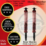 Gabriel Oem Rear Shocks With Coil For 1996-2023 Chevy Express 1500/2500/3500 Hd New. Price: $134.74.