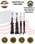 Fcs Oe Front Struts & Rear Shocks Fits Infiniti G35 3.5L (2003-2006) New. Price: $345.29.