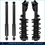Fits For 2012 Honda Civic Front Complete W/ Springs Struts And Rear Shocks 4 New. Price: $153.07.