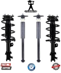Complete Fcs Front Coil Spring & Rear Shock Assembly Fits 06-11 Kia Rio Hyundai New. Price: $439.80.