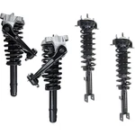 Set Of 4 Fully Loaded Strut Front & Rear Driver Passenger Side Sedan Left Right New. Price: $382.59.