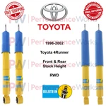 Bilstein B6 4600 Shock Set Front Rear Stock Height Fits 96-02 Toyota 4RUNNER Rwd New. Price: $419.24.