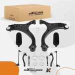 Suspension Kit Front Lower Control Arm +tie Rod For Sorento 11-13 Santa Fe 07-12 New. Price: $89.99.