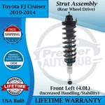 Kyb Oem Front Left Strut For 2010-2014 Toyota Fj Cruiser 2WD Lifetime Warranty New. Price: $235.76.