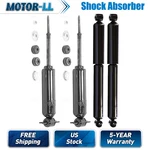 Monroe Front Rear Shock Absorbers Fits 1971-1973 Dodge B100 Van B200 3.2L New. Price: $241.39.
