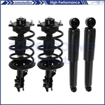 2010-2013 Kia Forte 2PCS Front Complete Struts Mounts & Rear Shocks New. Price: $147.24.