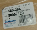 New Acdelco 580-284 / Gm # 88957129 Front Shock Absorber Kit Genuine Oem Parts. Price: $44.95.