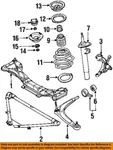 Bmw Oem 95-13 318I Suspension Components-guide Support Lock Nut 31106774714 New. Price: $7.12.