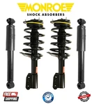 Complete Monroe Front Coil Spring & Rear Shock For 01-05 Pontiac Aztek New. Price: $522.56.