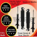 Monroe Oem Front Strut & Rear Shock For 2006-2009 Lincoln Mkz/zephyr Lifetime W. New. Price: $264.55.