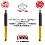 Arb Old Man Emu Nitrocharger Sport Front Gas Shocks Fits Land Cruiser 100 Series New. Price: $259.90.